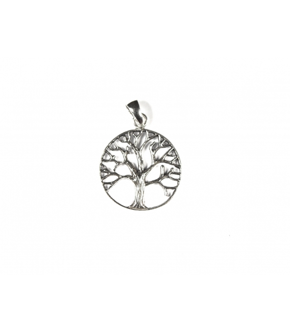 Colgante Plata Arbol de la Vida 18mm