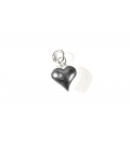 Pendentif Argent Coeur 8mm