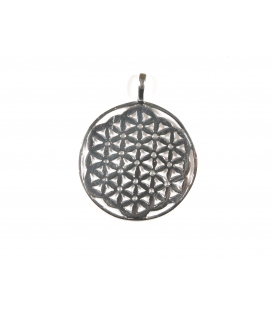 Pendentif Argent Fleur de Vie 26mm