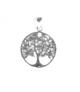 Pendentif Argent Arbre de Vie 28mm