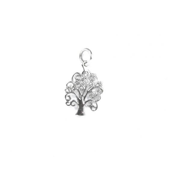 Colgante Plata Arbol de la Vida 18mm