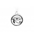 Pendentif Argent Oeil Oudjat 21mm