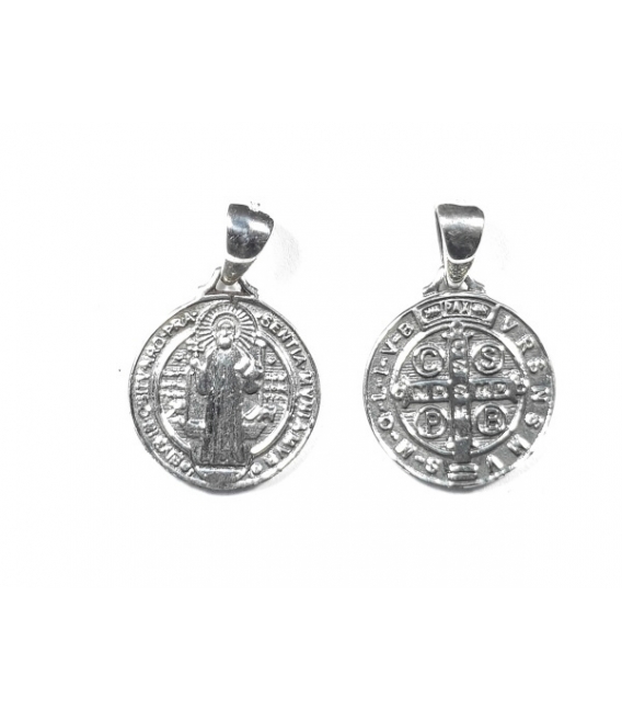 Pendentif Argent San Benito 17mm