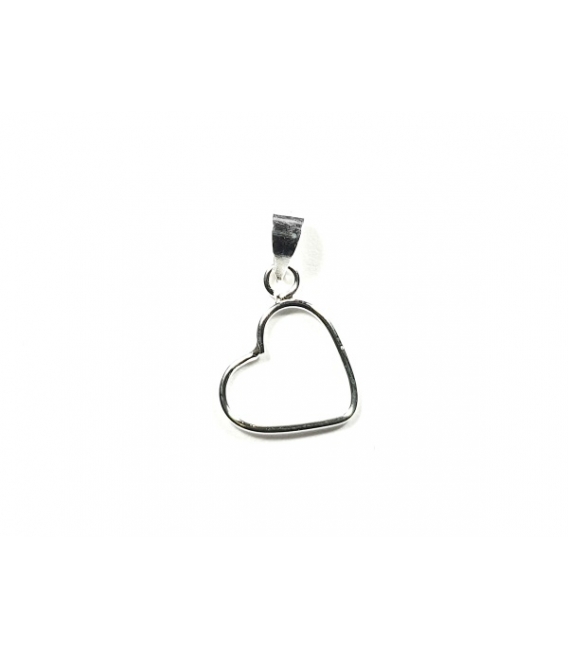 Pendentif Argent Coeur 11mm