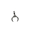 Pendentif Argent Lune Inversée 12mm