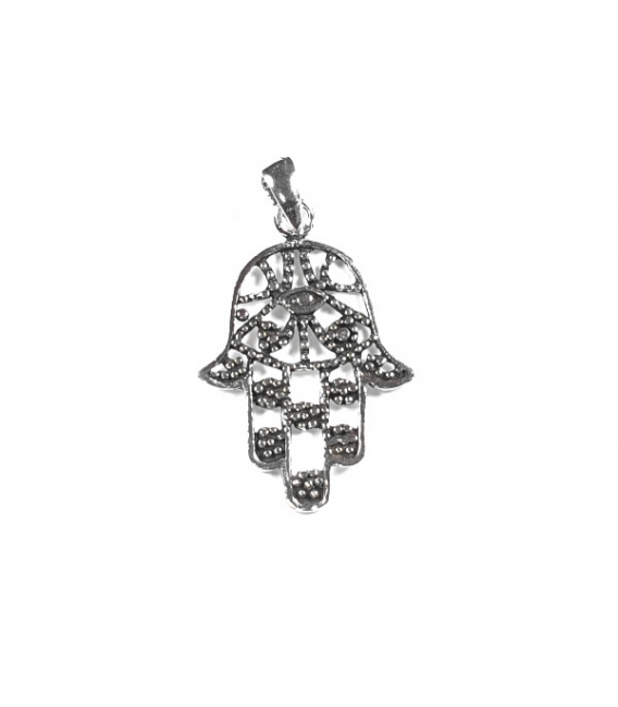 Pendentif Argent Main Fatima 25mm