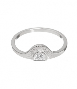 Bague Soleil Zirconium