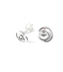 Boucle d'oreilles Argent Spirale 1,10cm Prix Paire