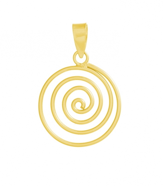 Pendentif Spirale 1,70cm Recouverte