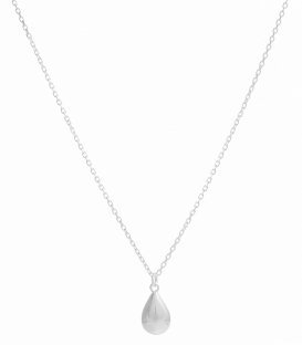 Collier Argent Larme 40+3cm