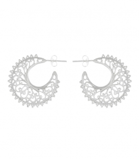 Boucles d'oreilles Argent Vielli 2,70cm Prix Paire