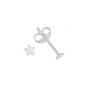 Boucles d'oreilles Argent Etoile 2.9mm Prix Paire