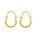 Boucles d'oreilles Argent Filigrane 20mm Recouvert. Prix Paire