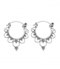 Boucles Argent d'oreilles Filigrane 2,70cm