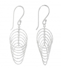 Boucles d'oreilles Argent Cercles 2,80cm