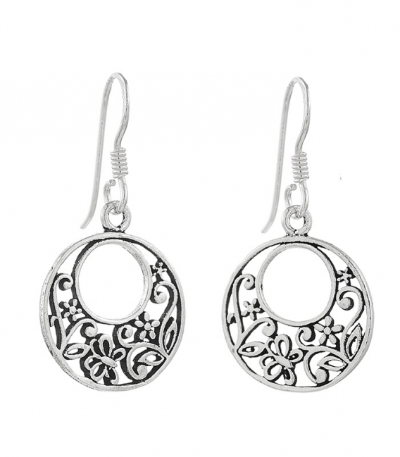 Boucles d'oreilles Argent Filigrane 1,50cm