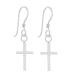 Boucles d'oreilles Argent Croix Prix Paire