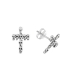 Boucles d'oreilles Argent corix crânes 1,25cm Prix paire