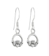 Boucles d'oreilles Argent Claddagh 9mm Prix paire