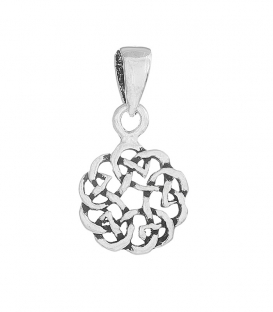 Pendentif Argent Mandala 15mm