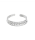 Bague Argent Pied Midi 9 Boules