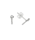 Boucles d'oreilles Argent Clef 8.5mm Prix Paire