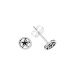 Boucles d'oreilles Argent Pentagramme 5.5mm Prix Paire