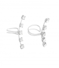 Cartilage Argent Zirconium Blanche Prix Paire