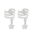 Cartilage Argent Etoile Zirconium Blanche Prix Paire