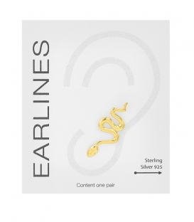 Boucles D'oreilles Grimpeur Argent Serpent Recouverte Prix Paire