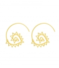 Boucles d'oreilles Spirale 1,90cm