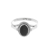 Bague Argent Onyx 1,00cm