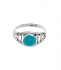 Bague Argent Turquoise 1,00cm