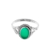 Anillo Plata Jade 1,00cm 77