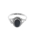 Anillo Plata Onix 1,00cm 77