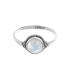 Anillo Plata Piedra Luna 9mm