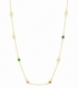 Collier Argent Etoile Zirconium Couleur 40+3cm Recouvert d'Or