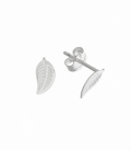 Boucles d'oreilles Argent Feuille 28-6