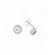 Boucle Argent d'oreilles Spirale 6.6mm