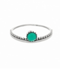 Bague Argent Turquoise 5mm