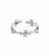 Bague Argent Pied Midi Croix