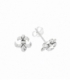 Boucles d'oreilles Argent Fleur de Lis