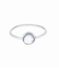 Bague Argent Pierre de Lune 7mm