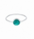 Bague Argent Turquoise 7mm