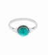 Bague Argent Turquoise 9mm