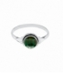 Bague Argent Malachite 9mm