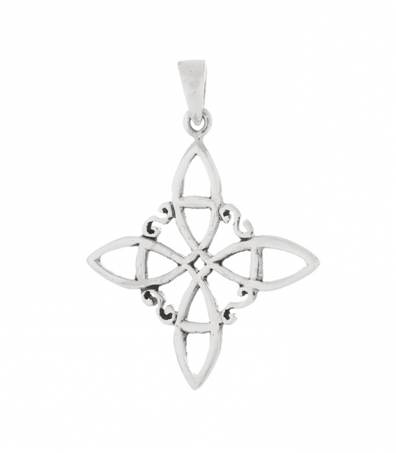 Pendentif Argent Nouer Sorcière 22.2mm