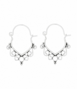 Boucles d'oreilles Argent Filigrane 1,50cm Prix Paire