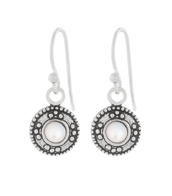 Boucles d'oreilles Nacre