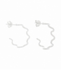 Boucles d'oreilles Argent Vagues 3.6mm Prix Paire